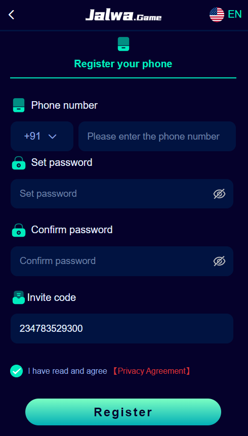 How To Register On Jalwa Game